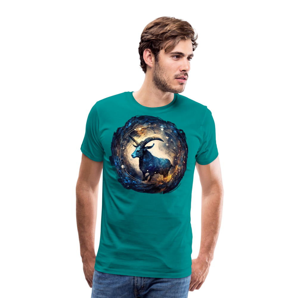 Men's Mythical Capricorn Premium T-Shirt - teal