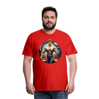 Thumbnail for Men's Mythical Libra Premium T-Shirt - red