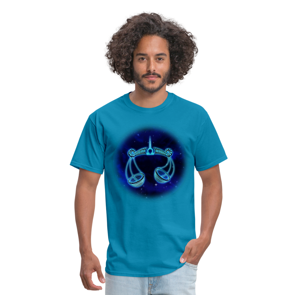 Men's Stellar Libra Classic T-Shirt - turquoise