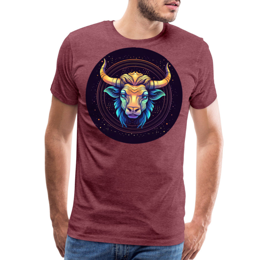 Men's Magic Taurus Premium T-Shirt - heather burgundy