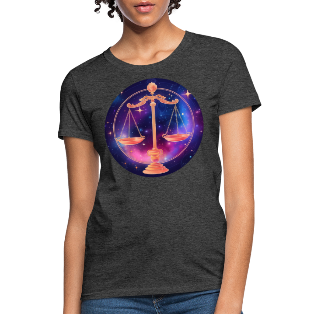 Women's Magic Libra T-Shirt - heather black