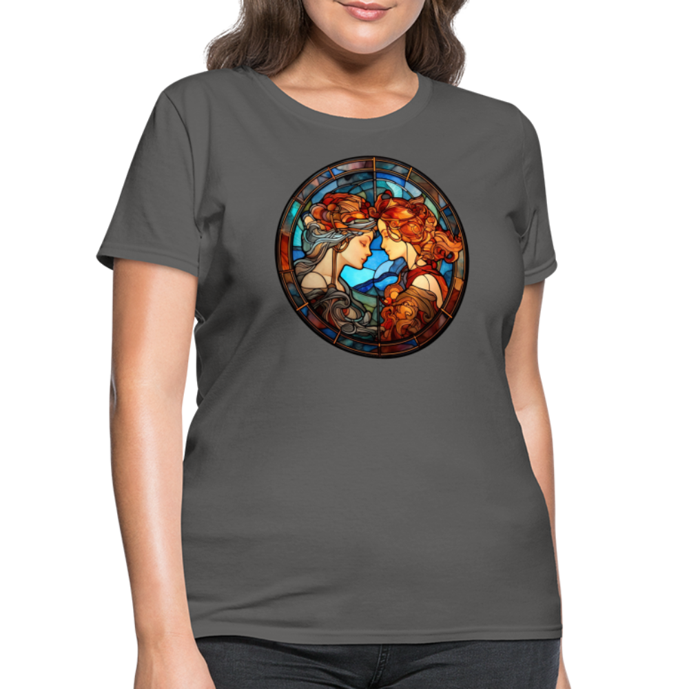 Women's Mosaic Gemini T-Shirt - charcoal