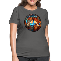 Thumbnail for Women's Mosaic Gemini T-Shirt - charcoal