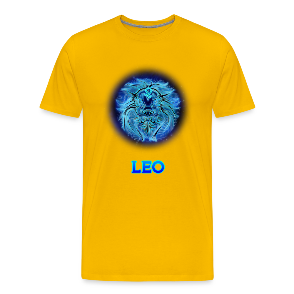 Men's Leo Premium T-Shirt - sun yellow