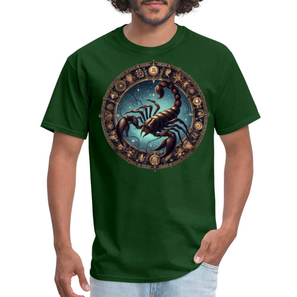 Men's Mythical Scorpio Classic T-Shirt - forest green