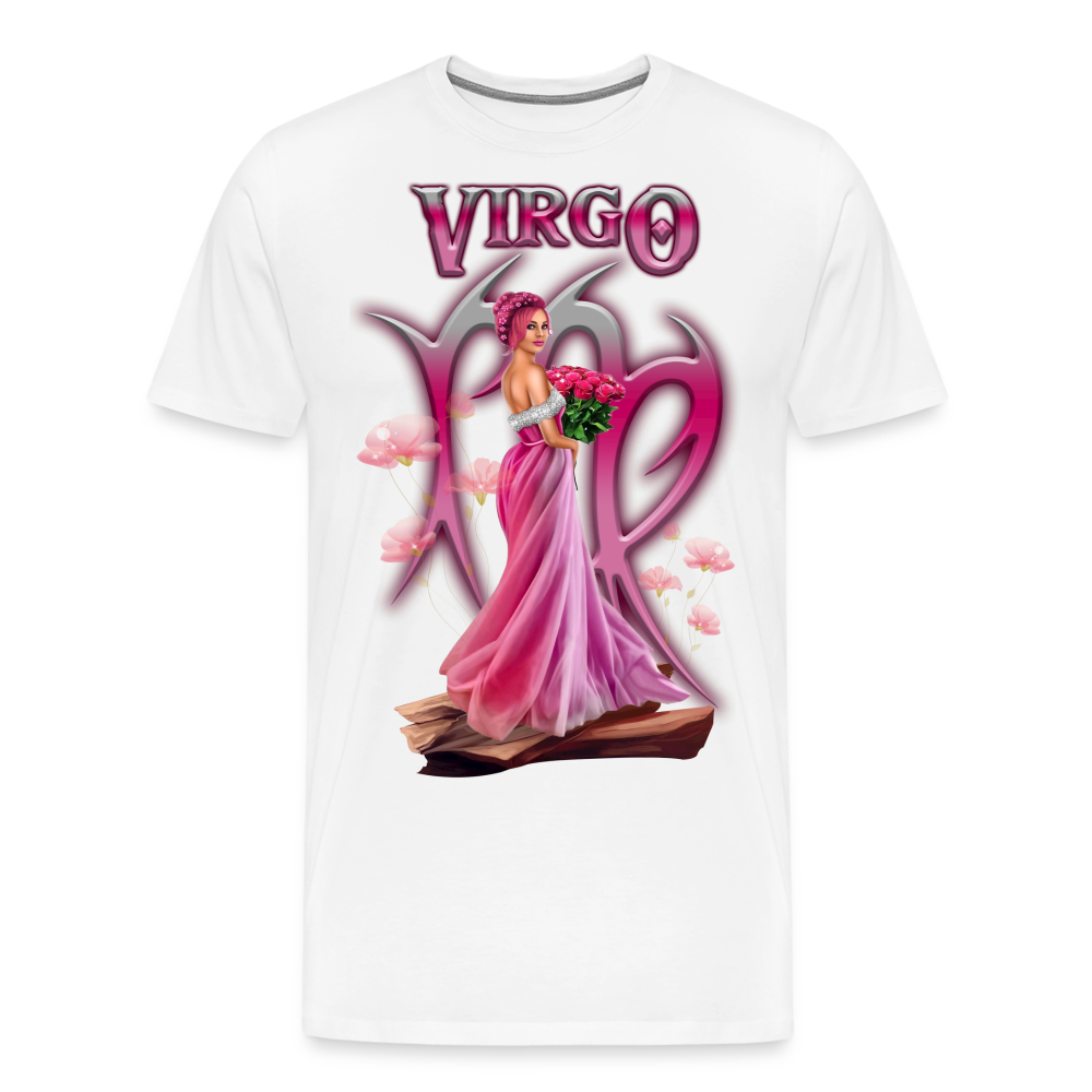 Men's Astral Virgo Premium T-Shirt - white