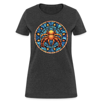 Thumbnail for Women's Mosaic Cancer T-Shirt - heather black