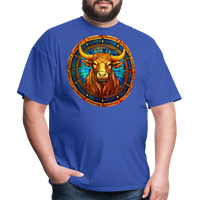 Thumbnail for Men's Mosaic Taurus Classic T-Shirt - royal blue