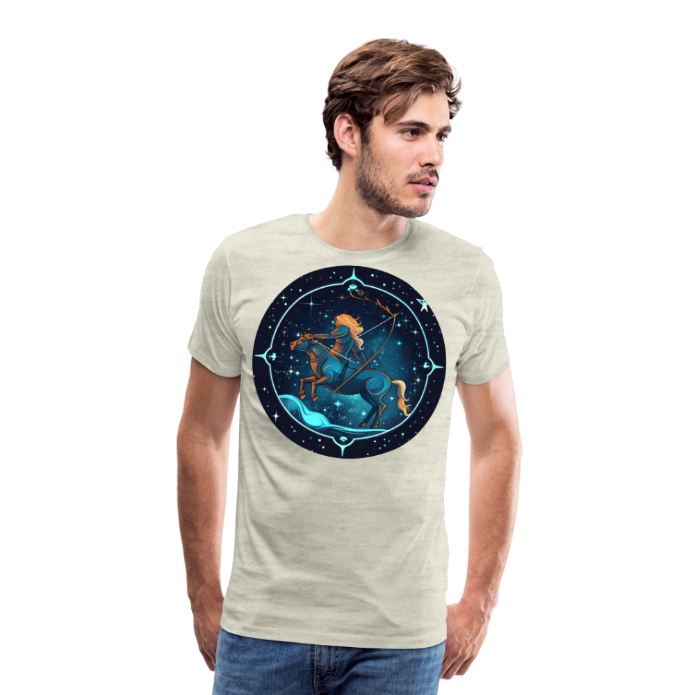 Men's Magic Sagittarius Premium T-Shirt - heather oatmeal