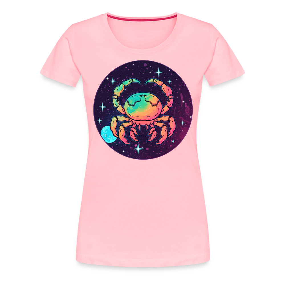 Women’s Mystic Cancer Premium T-Shirt - pink