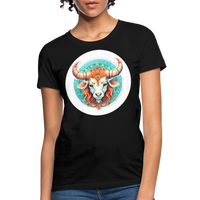 Thumbnail for Women's Symbol Taurus T-Shirt - black