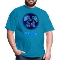 Thumbnail for Men's Stellar Gemini Classic T-Shirt - turquoise