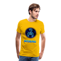 Thumbnail for Men's Scorpio Premium T-Shirt - sun yellow