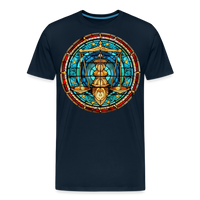 Thumbnail for Men's Mosaic Libra Premium T-Shirt - deep navy