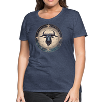 Thumbnail for Women’s Mythical Taurus Premium T-Shirt - heather blue