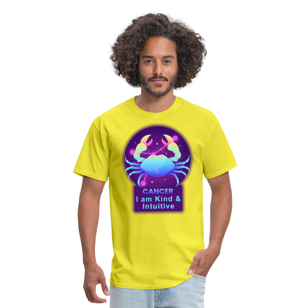 Men's Neon Cancer Classic T-Shirt - yellow