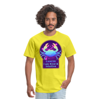 Thumbnail for Men's Neon Cancer Classic T-Shirt - yellow