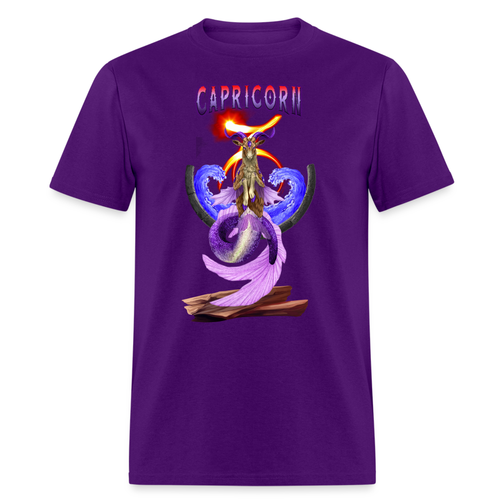 Men's Astral Capricorn Classic T-Shirt - purple