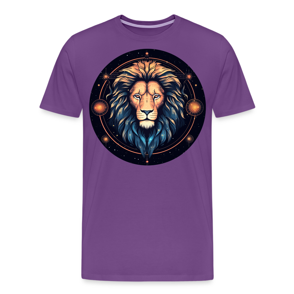 Men's Magic Leo Premium T-Shirt - purple