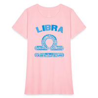 Thumbnail for Women's Power Words Libra T-Shirt - pink