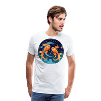 Thumbnail for Men's Magic Pisces Premium T-Shirt - white