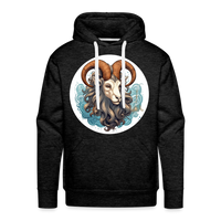 Thumbnail for Men’s Symbol Capricorn Premium Hoodie - charcoal grey