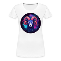 Thumbnail for Women’s Magic Aries Premium T-Shirt - white