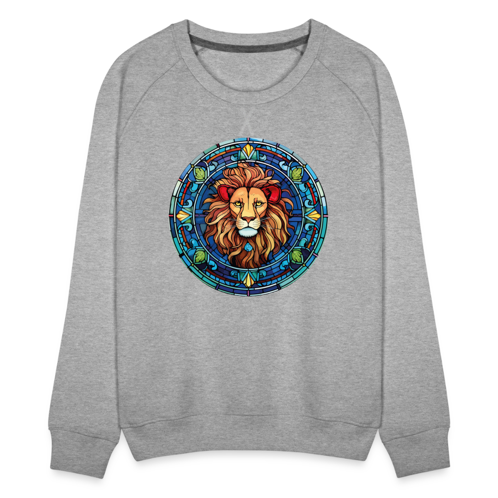 Women’s Mosaic Leo Premium Sweatshirt - heather grey