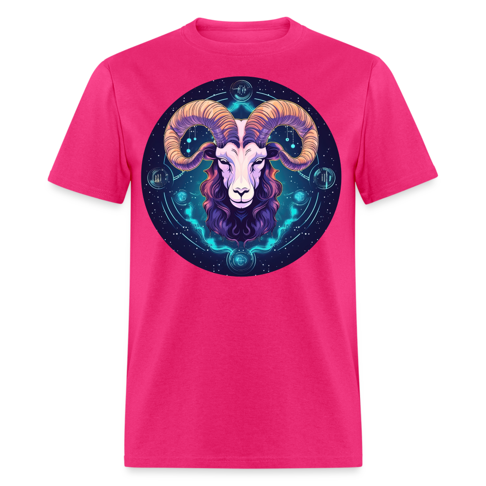 Men's Mystic Aries Classic T-Shirt - fuchsia