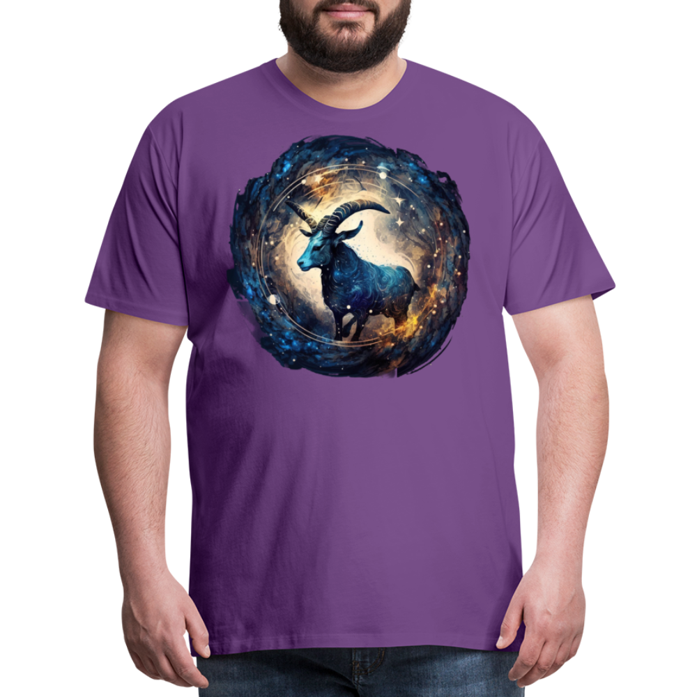 Men's Mythical Capricorn Premium T-Shirt - purple