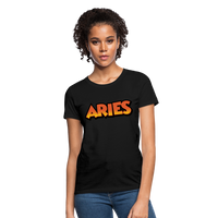 Thumbnail for Women's Aries New Design T-Shirt - black