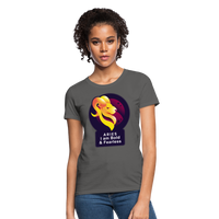 Thumbnail for Women's Glow Aries T-Shirt - charcoal