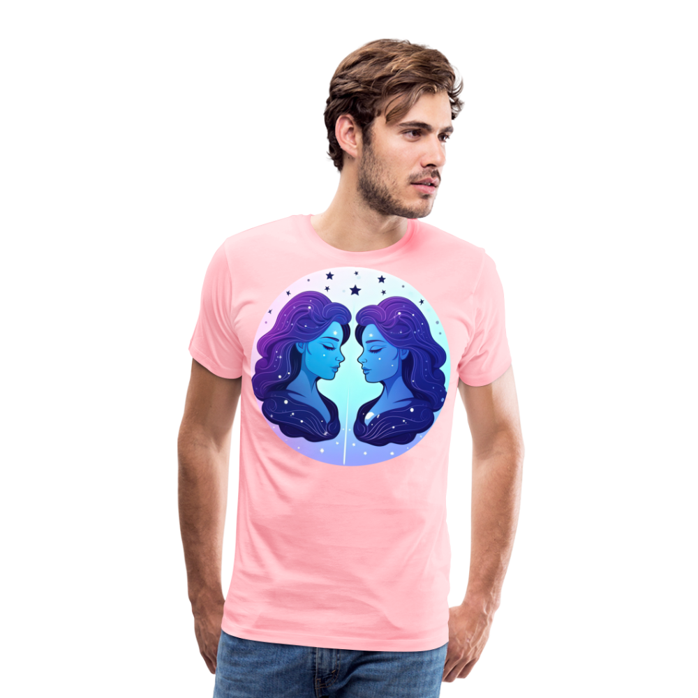 Men's Magic Gemini Premium T-Shirt - pink