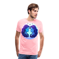 Thumbnail for Men's Magic Gemini Premium T-Shirt - pink