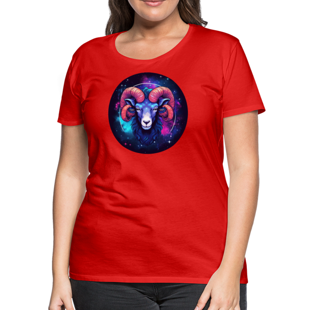 Women’s Magic Aries Premium T-Shirt - red