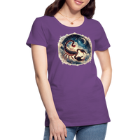 Thumbnail for Women’s Mythical Scorpio Premium T-Shirt - purple