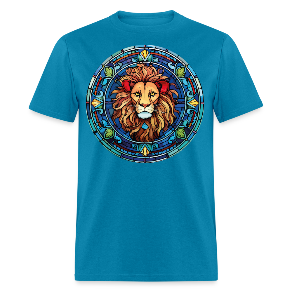 Men's Mosaic Leo Classic T-Shirt - turquoise