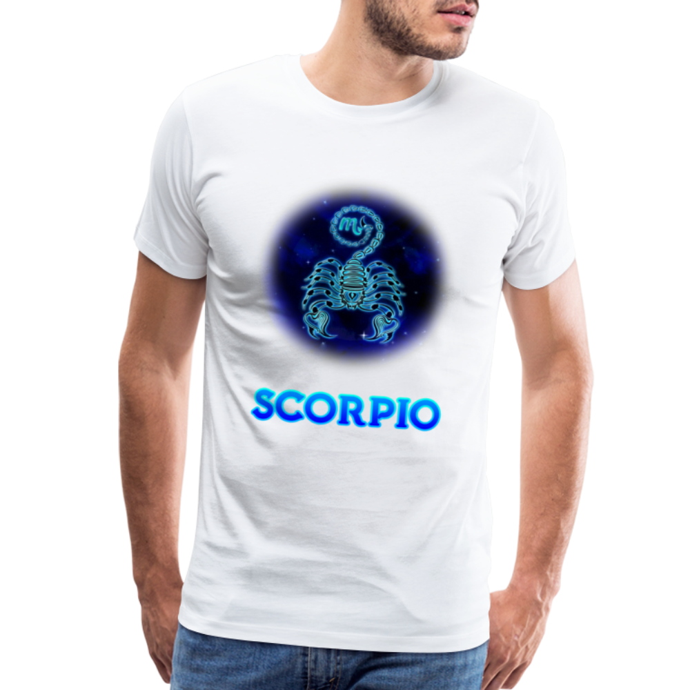 Men's Scorpio Premium T-Shirt - white