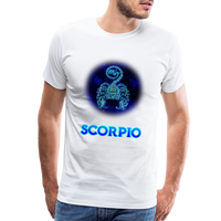 Thumbnail for Men's Scorpio Premium T-Shirt - white