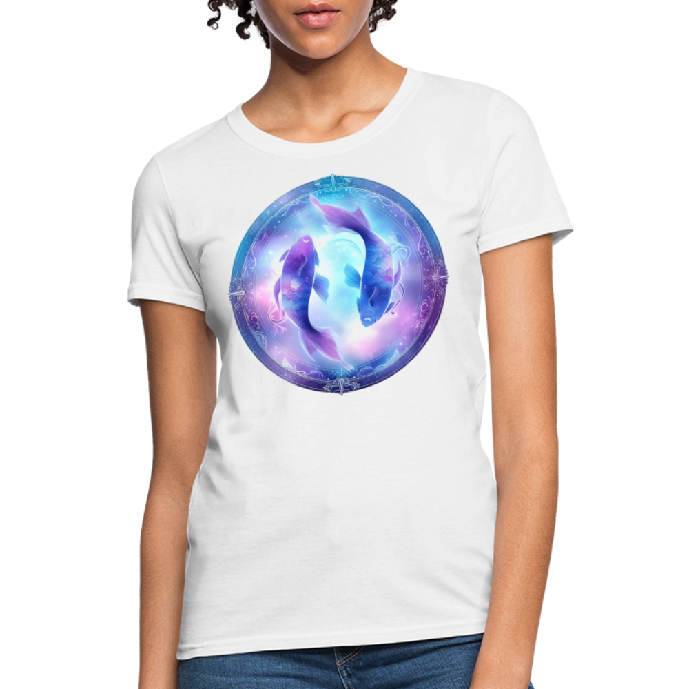 Women's Classic Pisces T-Shirt - white