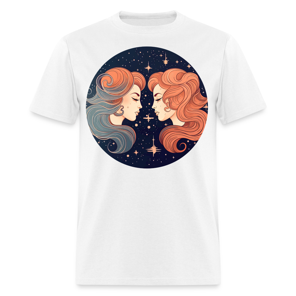 Men's Mystic Gemini Classic T-Shirt - white