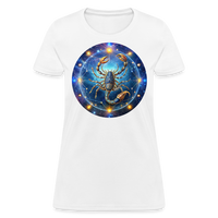 Thumbnail for Women's Symbol Scorpio T-Shirt - white