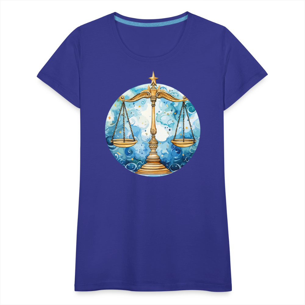 Women’sMythical Libra Premium T-Shirt - royal blue