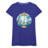 Thumbnail for Women’sMythical Libra Premium T-Shirt - royal blue