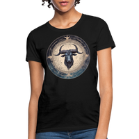 Thumbnail for Women's Mythical Taurus T-Shirt - black