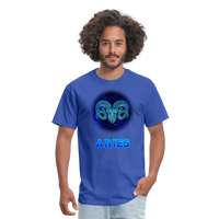 Thumbnail for Men's Stellar Aries Classic T-Shirt - royal blue