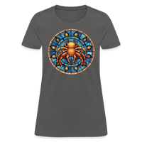 Thumbnail for Women's Mosaic Cancer T-Shirt - charcoal