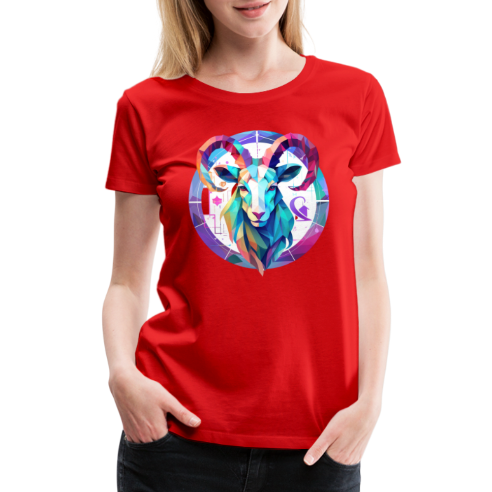 Women’s Mythical Aries Premium T-Shirt - red