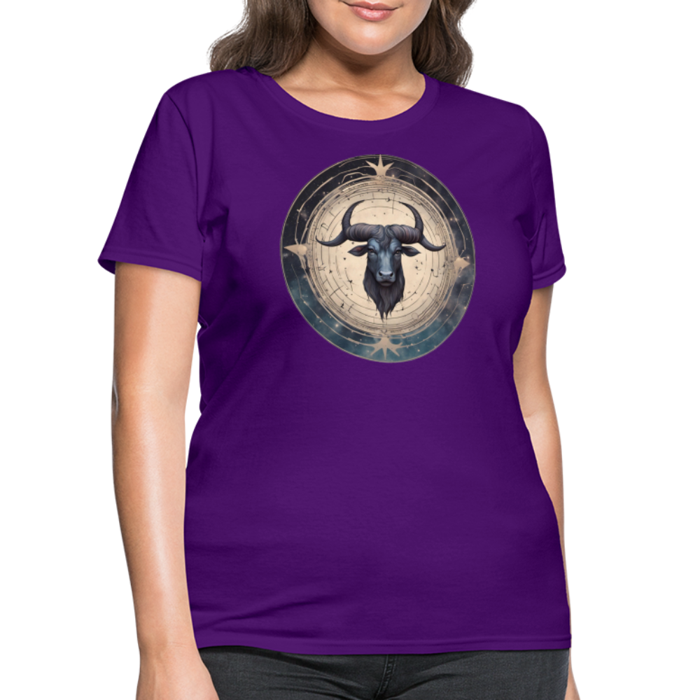 Women's Mythical Taurus T-Shirt - purple