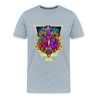 Thumbnail for Men's Psychedelic Premium T-Shirt - heather ice blue